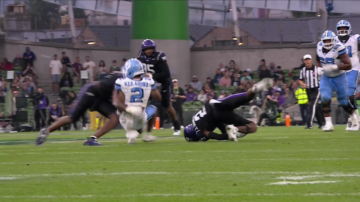 What a HIT to force the fumble 😮‍💨