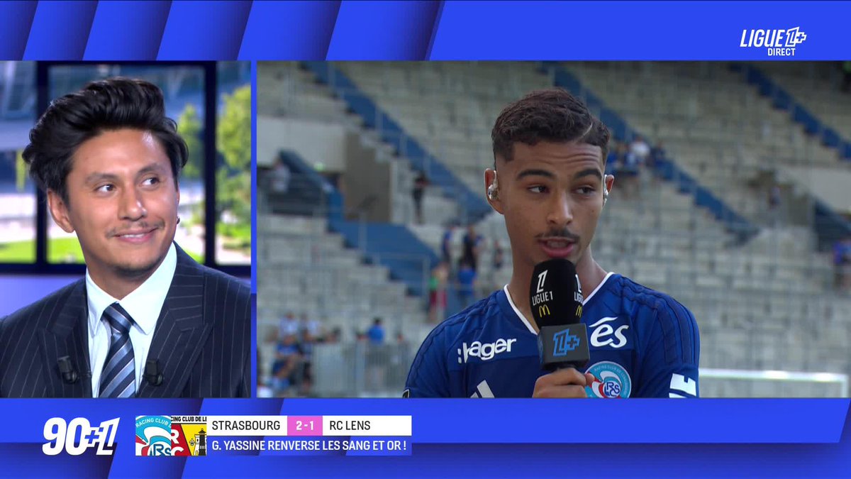 Gessime Yassine 🇲🇦 : « SI J’EN SUIS LÀ, C’EST ENTIÈREMENT GRÂCE À ELLE. » 🥰 Le jeune Marocain dédie son but à sa mère. 👩 🎥 L1+