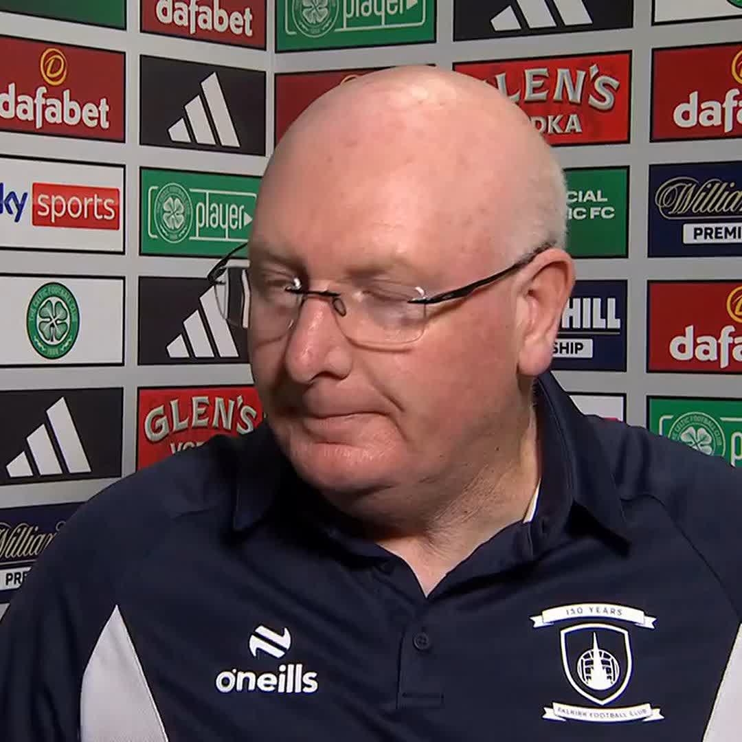 🗣️ “I thought we played some really good football.” John McGlynn says there’s “potential to bring one more player in” as he reflects on Falkirk’s 2-1 defeat at Celtic Park ⤵️