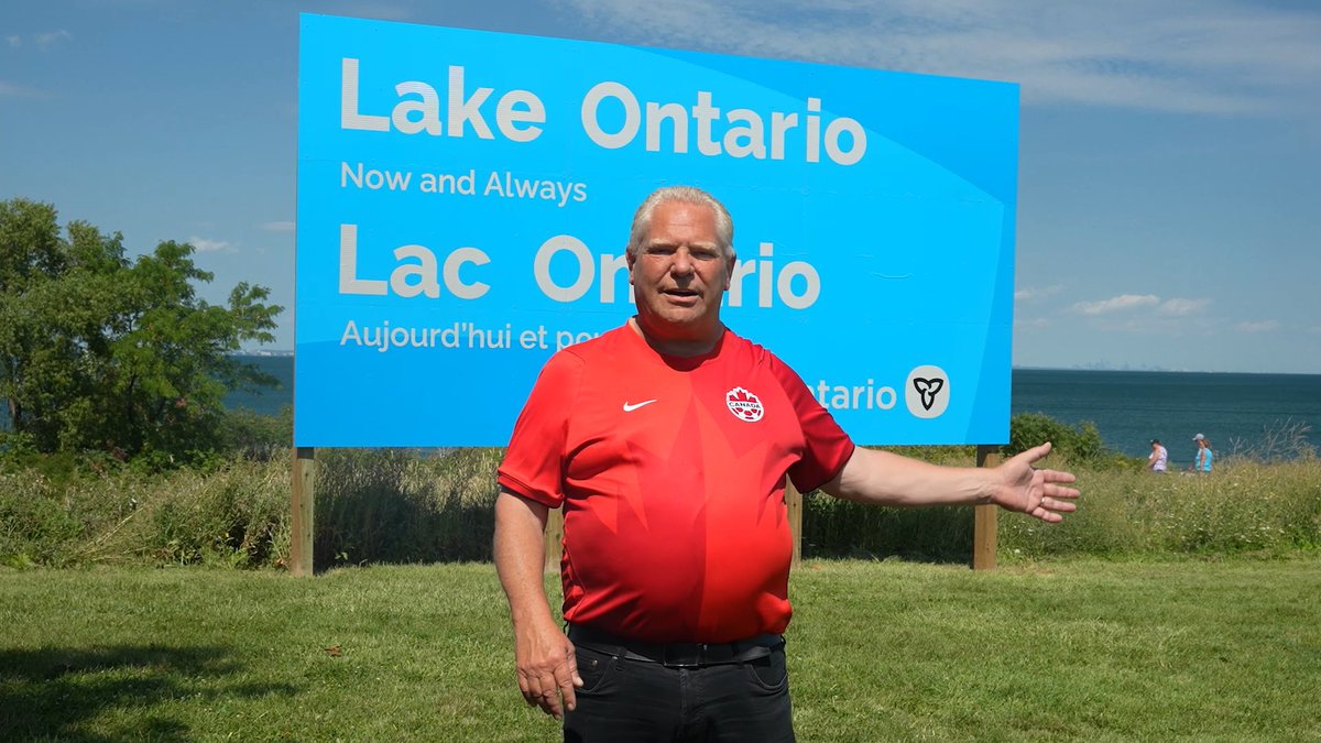 It’s Lake Ontario, now and always.