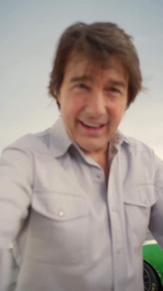 Hollywood superstars can be awkward too 😅 Tom Cruise, 64, and Anne Hathaway, 43, were very cute as they did their best to make a selfie video teasing Days of Thunder 2 – their first ever onscreen collab. “I’m gonna have this baby, and we’re gonna make this movie,” promised Anne, before giving the 'Top Gun' star about his closing line: "Are you sure you wanna go with that?" 😆 📽️: #tomcruise #annehathaway