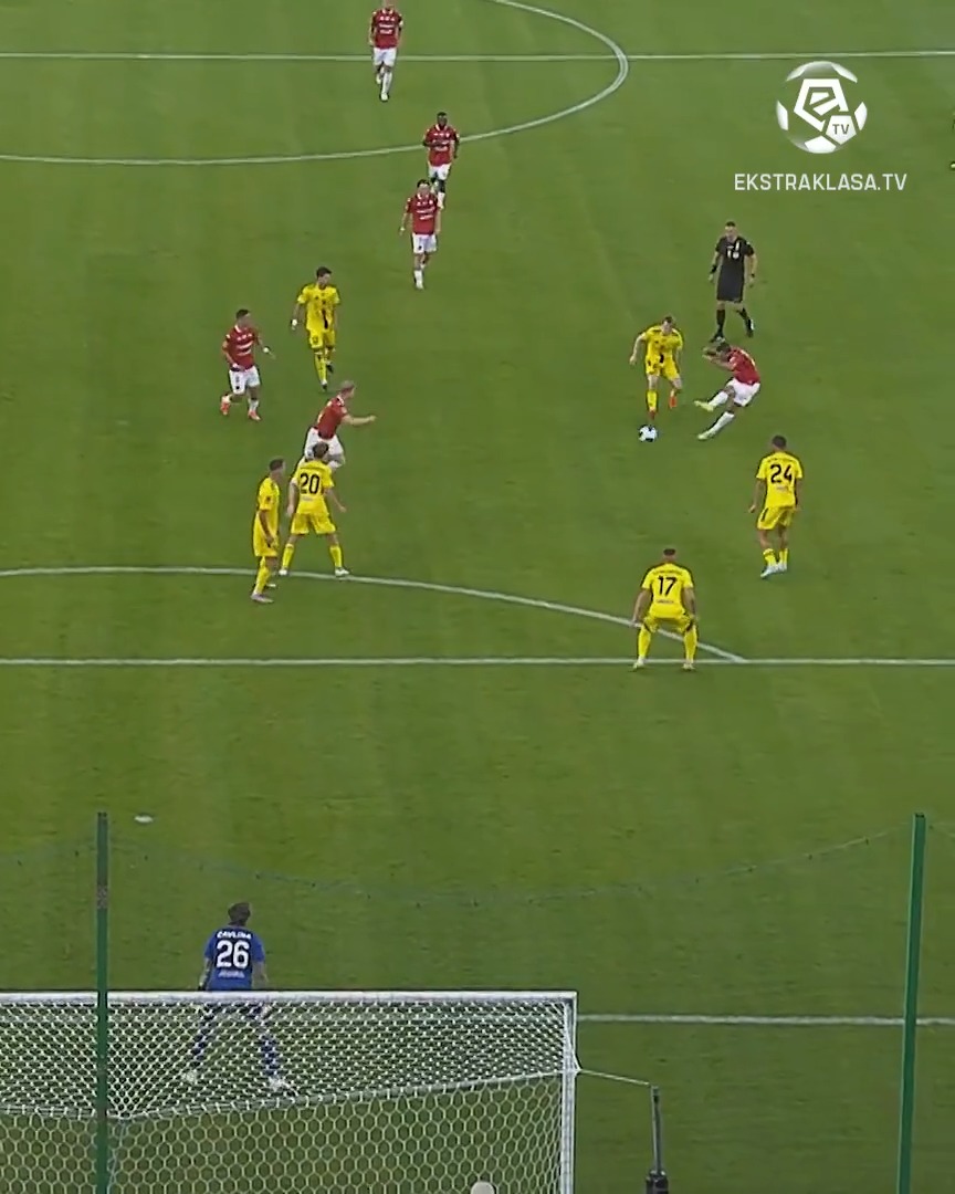 Ten gol Wisła Kraków... 🤤🤩 #WISWIE 2:0