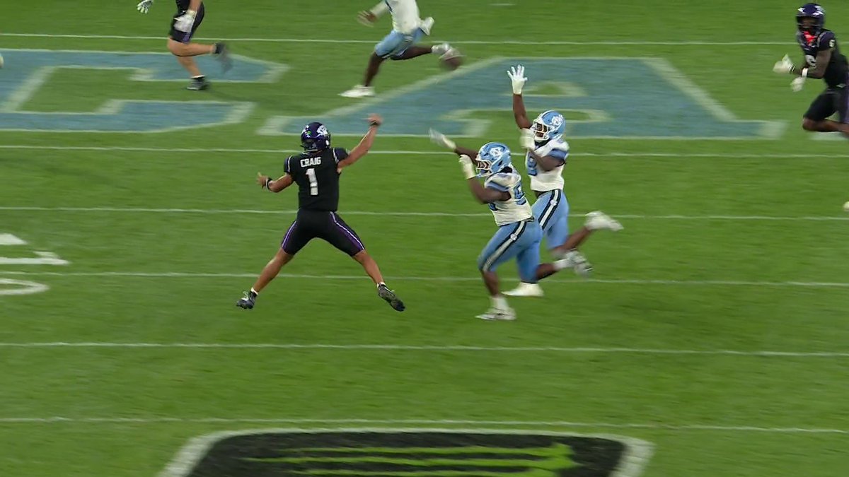 The Tar Heels come up with a MASSIVE red zone stop 🔥
