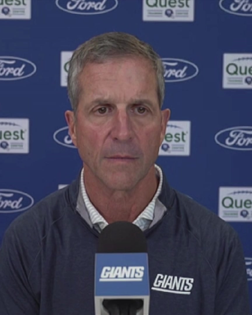 John Harbaugh is asked if Odell Beckham Jr. will make the Giants: "We're working through that right now. We have a pretty good idea, but we're not ready to make that announcement."
