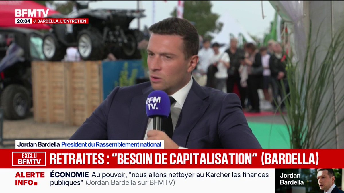 Bardella était beaucoup trop occupé à faire le tour des rallyes de l’été avec sa princesse TokTok donc il n’a pas trop suivi l’actualité mais il bavasse quand même 2/3 mensonges sur LFI en passant parce que ça passe toujours bien à la télé. Quel fainéant…