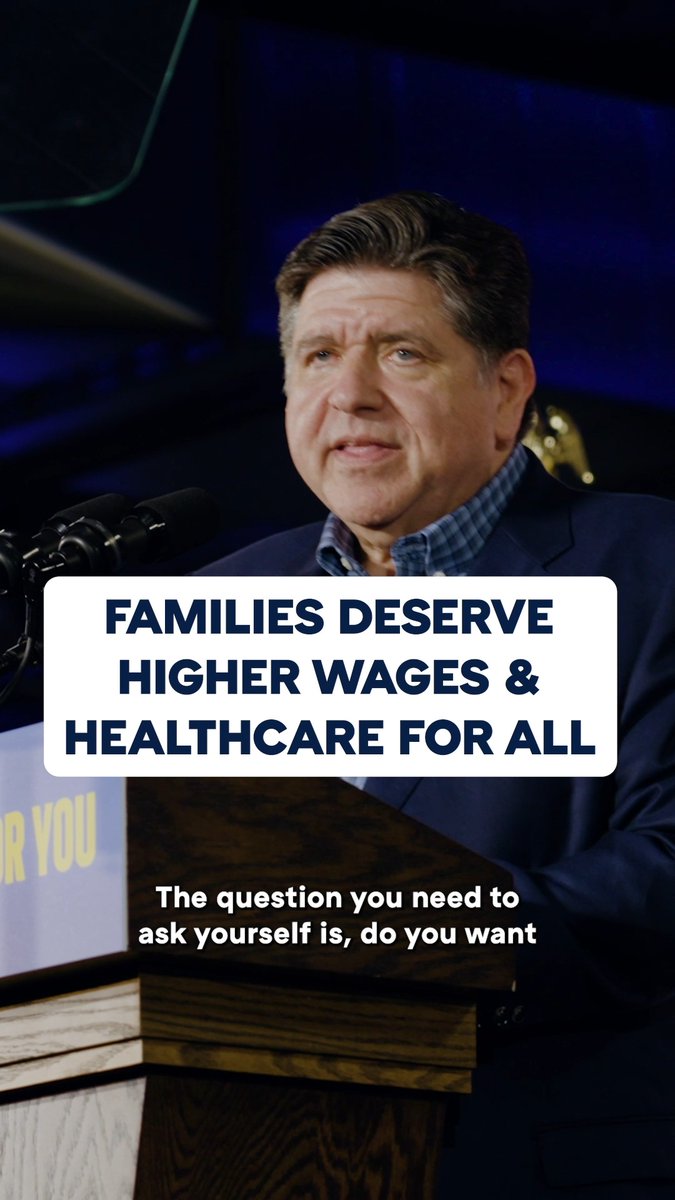 Higher wages. Healthcare for all. The best public education. That's what Illinoisans deserve.