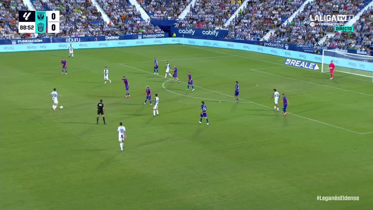 🥒 ¡EL LEGA VUELA ALTO! Atienza marcó el gol de la segunda victoria consecutiva. Aún no conocen la derrota esta temporada. #LALIGAHYPERMOTION