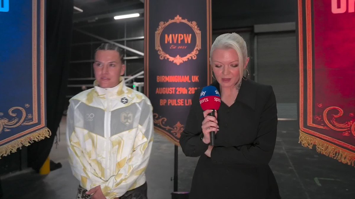 "I'm going to make her eat her words!" 👀 Chantelle Cameron ahead of fighting Mikaela Mayer 🗣️