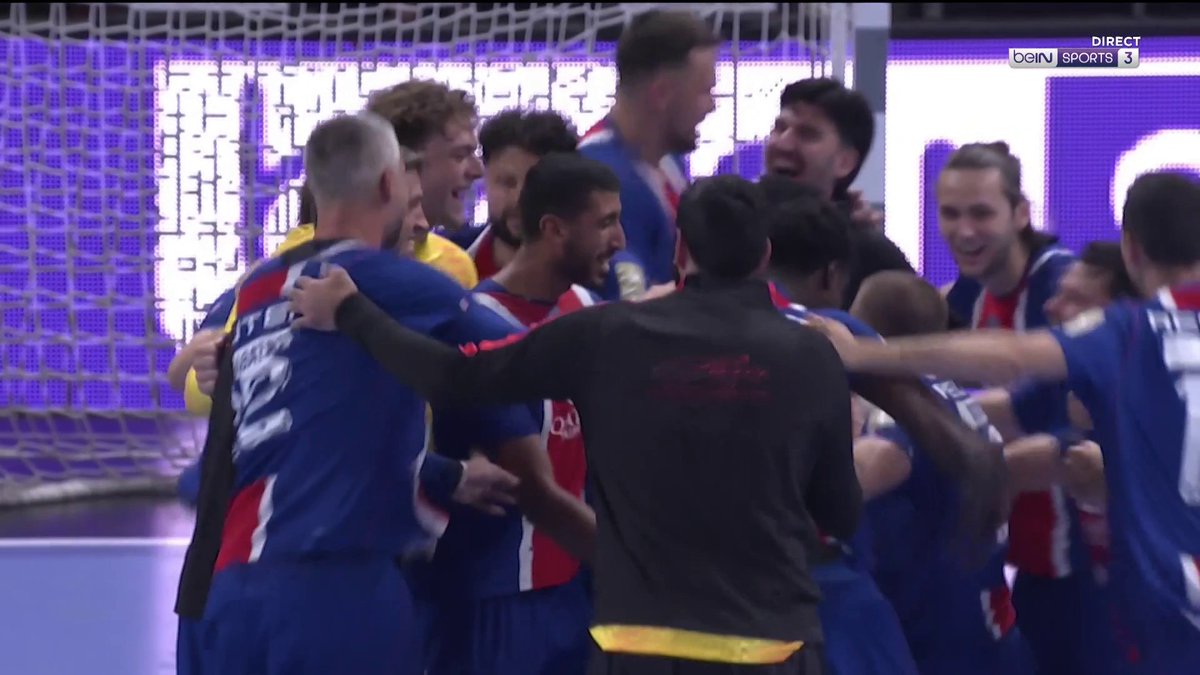 🤾♂️ #HandAction 🏆 Le PSG remporte le Trophée des Champions !