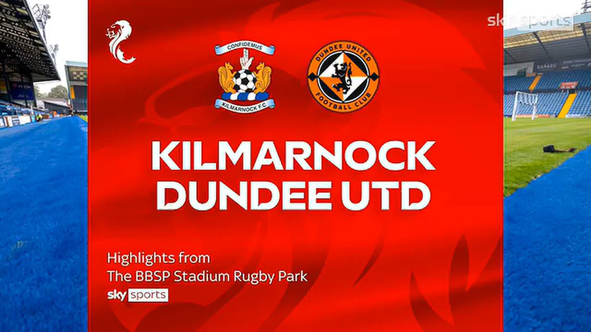 🚀 Will Ferry scored a screamer as Dundee Utd, who were without manager Jim Goodwin, beat bottom-of-the-table Kilmarnock 4-0 ⤵️