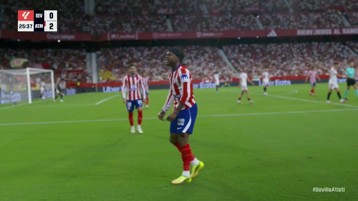 Lookman makes it 2-0 for Atleti 🔥