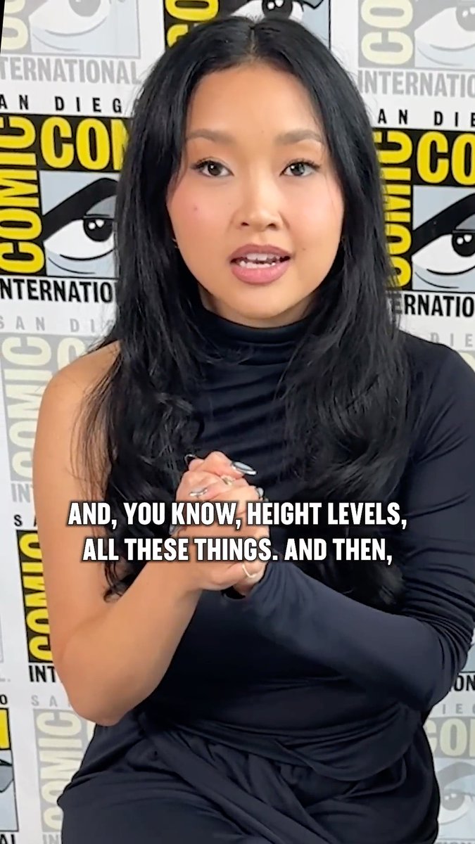 Lana Condor breaks down the process of filming with a Looney Tunes character in #CoyoteVsAcme (🍅96%).