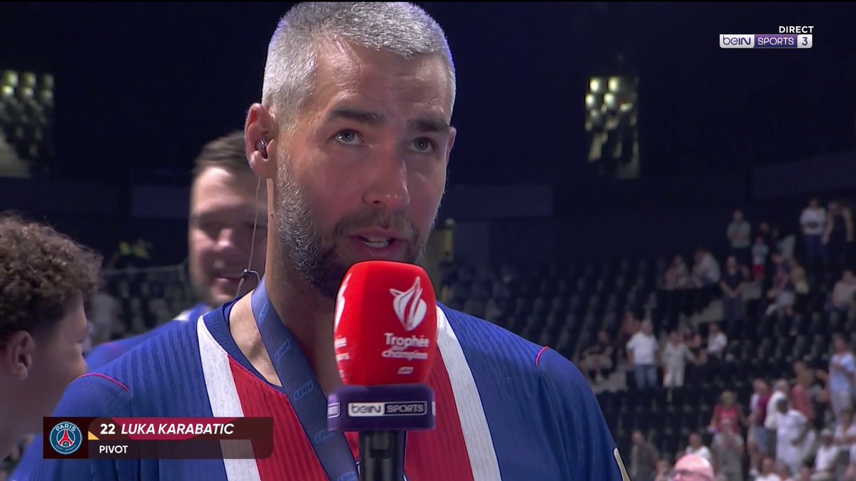 🤾♂️ #HandAction 🏆 Luka Karabatic : "On était malmenés, on a su renverser la tendance, on a frappé un grand coup !"
