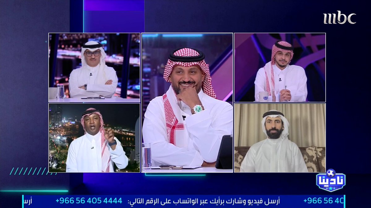 محمد نور: الأهلي راح يخسر من الهلال ومن صن داونز حسين عبدالغني: مباراة الخلود كانت مهمة في سباق الدوري والأهلي فرط فيها.. وكان الأفضل تطبيق المداورة في مباراة الهلال مجاناً على MBC شاهد برنامج #نادينا يوميا الساعة 11:00 مساءً بتوقيت السعودية على #MBC1 لمتابعة البث المباشر