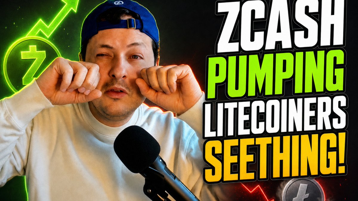 Salty Litecoiners whining about Zcash's price pump annoyed me, so I promised to make a rant video. You asked for it! Entertainment purposes only. Having some fun, don't take it too seriously. Love you all! 😘