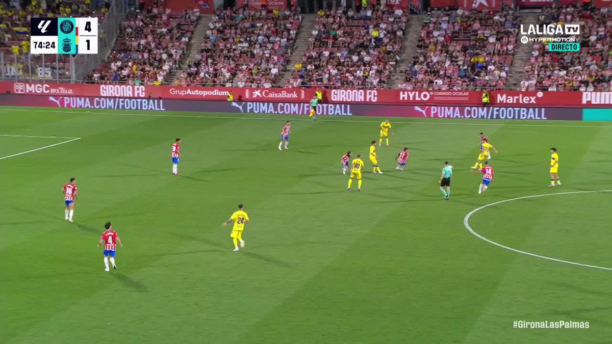 La roja directa a Jesé Rodríguez ante el Girona 🟥 #LALIGAHYPERMOTION