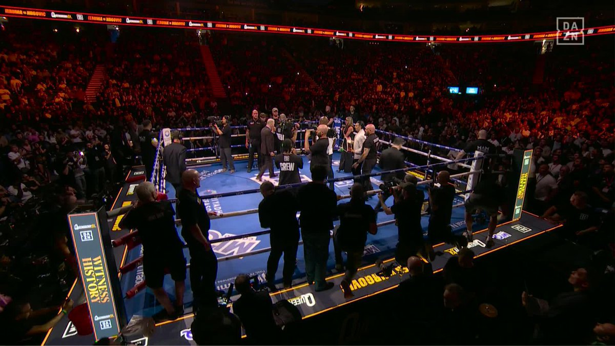 The Rematch? 👀 Daniel Dubois &amp; Fabio Wardley could be set for another blockbuster world title fight ⏳ 🎟️ Buy #MosesHrgovic NOW at | Live Now | Watch only on DAZN ▪️