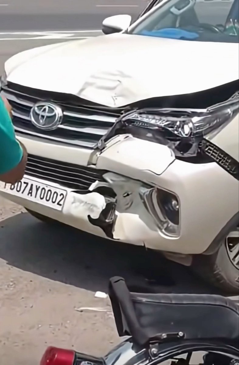 The Great Khali was involved in a car accident today in India. He left the scene without any injuries.