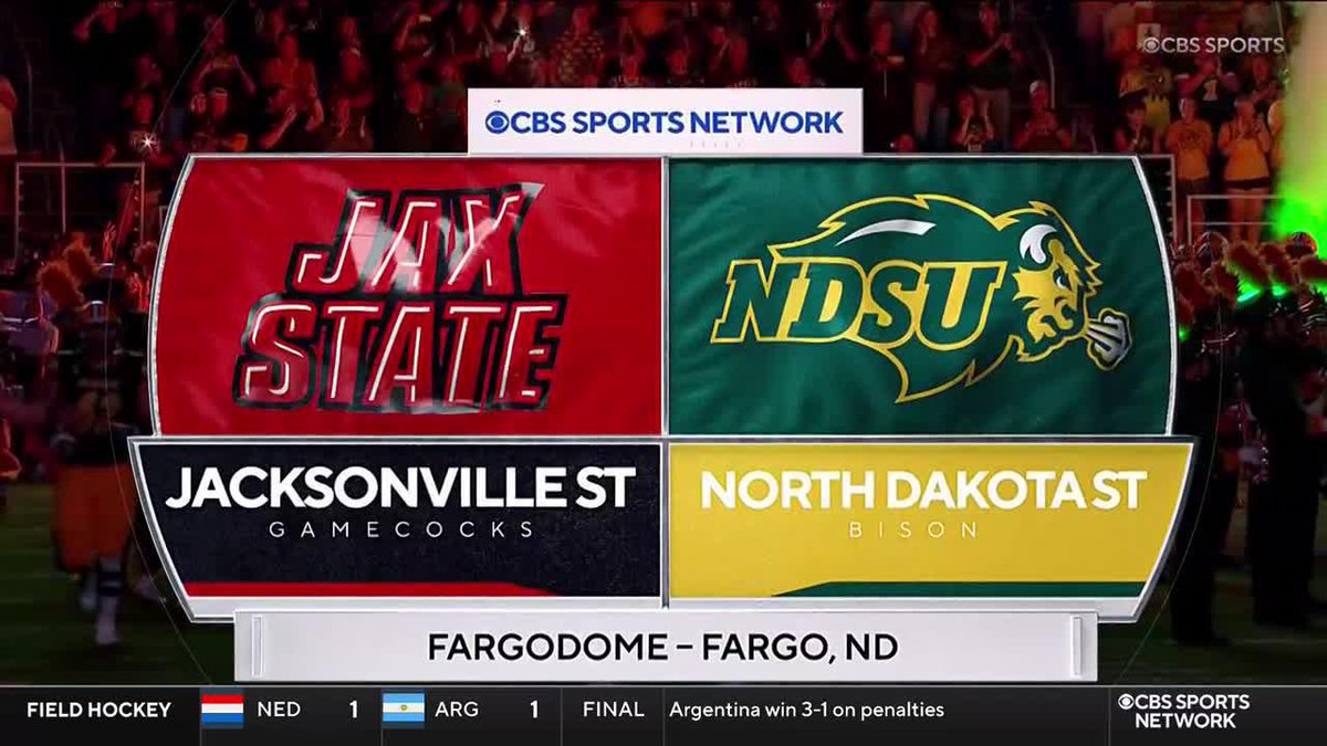 YEAHHHHH CBS MUSIC FOR NORTH DAKOTA STATE