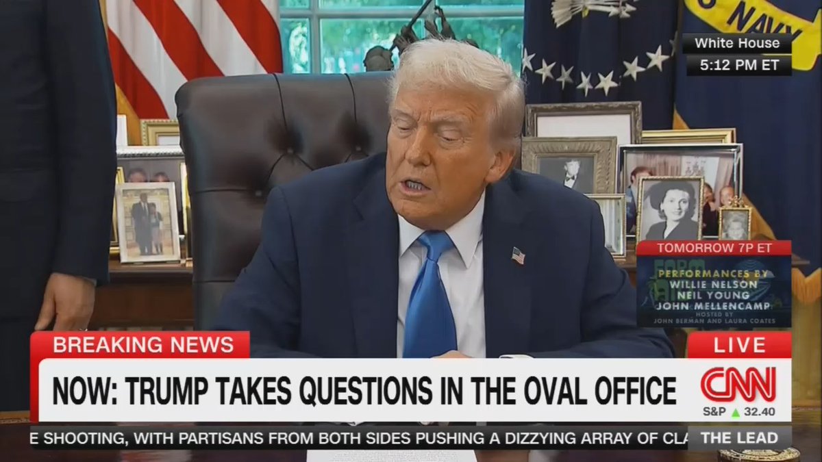Trump: We're actually making money off the Russia Ukraine war because NATO is buying our equipment. (2025)