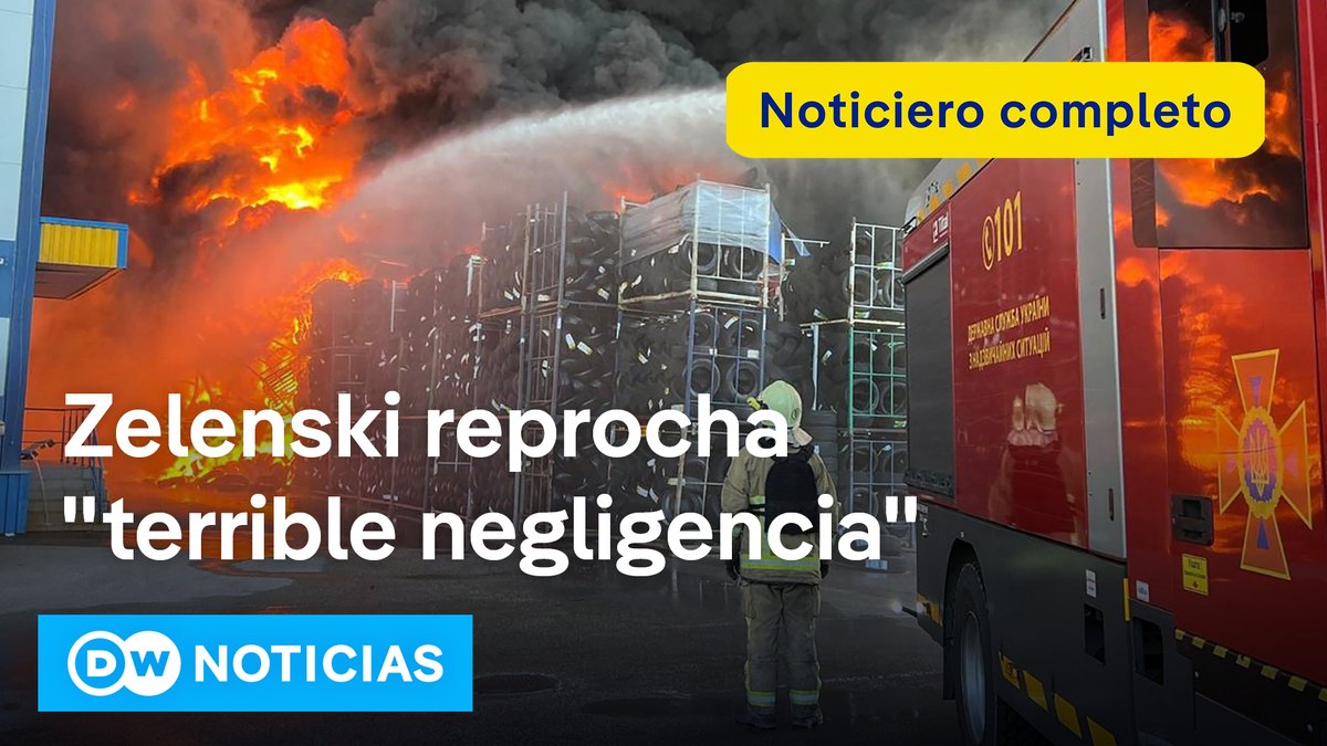 🔴 DW Noticias 29 de agosto: Al menos 37 muertos tras ataque ruso contra almacén con munición El presidente ucraniano, Volodímir Zelenski, calificó este sábado de "inaceptable" y de negligencia que se haya vuelto a producir una tragedia como la del viernes, en la que murieron al menos 37 personas al ser alcanzado en un ataque ruso un almacén que albergaba munición en el distrito de Bucha, en la región de Kiev.