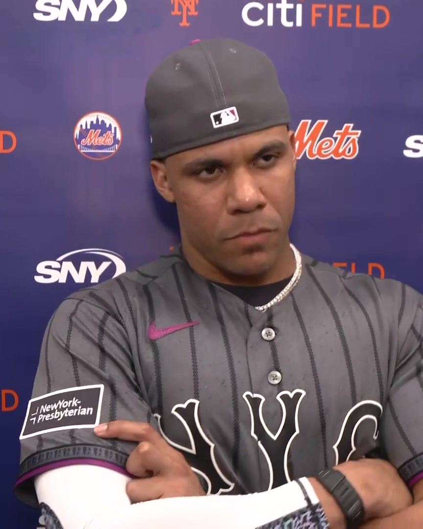 Juan Soto likes what he saw from the Mets while he was on the IL: "Seeing how everything is clicking for us, it's cool to see. It means a lot - not only for this year, but for next year. I'm just really happy about it."