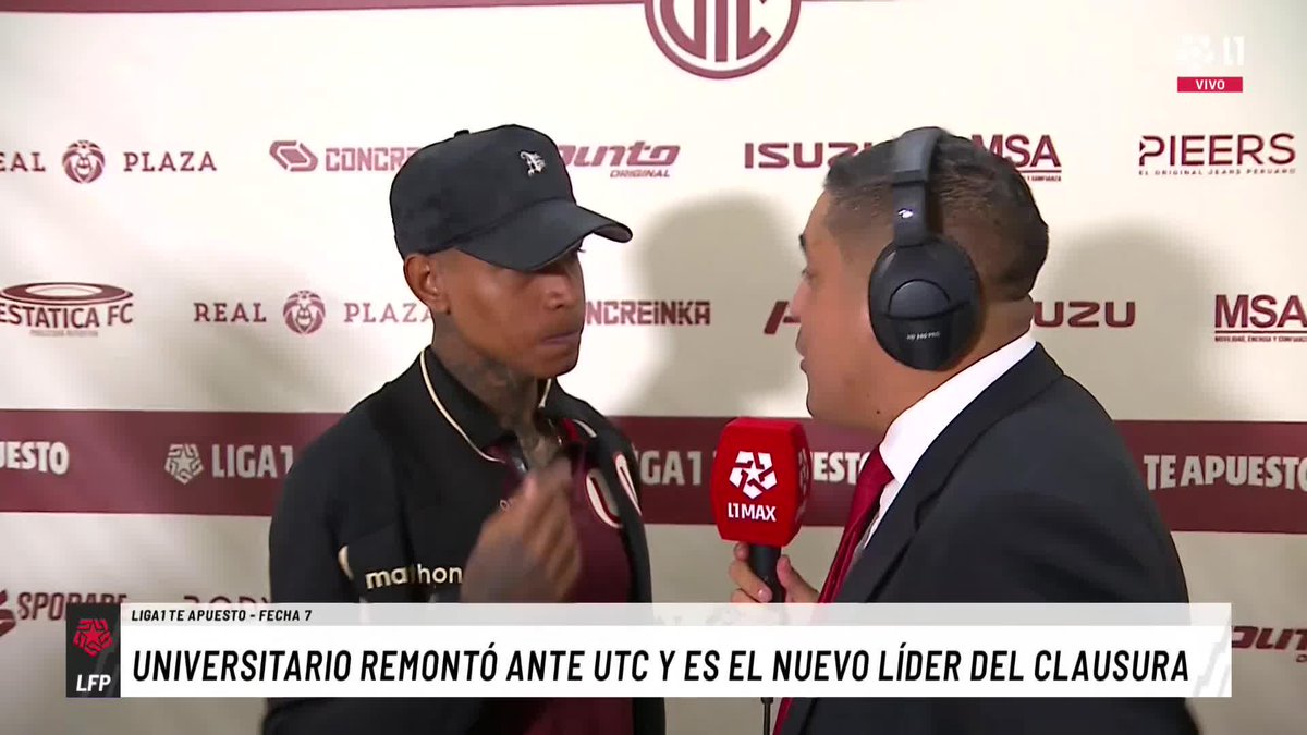 🎙️Andy Polo: "Nos sentimos muy cómodos con el sistema" "A LA U NUNCA LA DEBEN DAR POR MUERTO" #UTC 2-4 #Universitario 📺 Conoce cómo ver L1MAX en vivo 👉 #Liga1 #TorneoClausuraXL1MAX