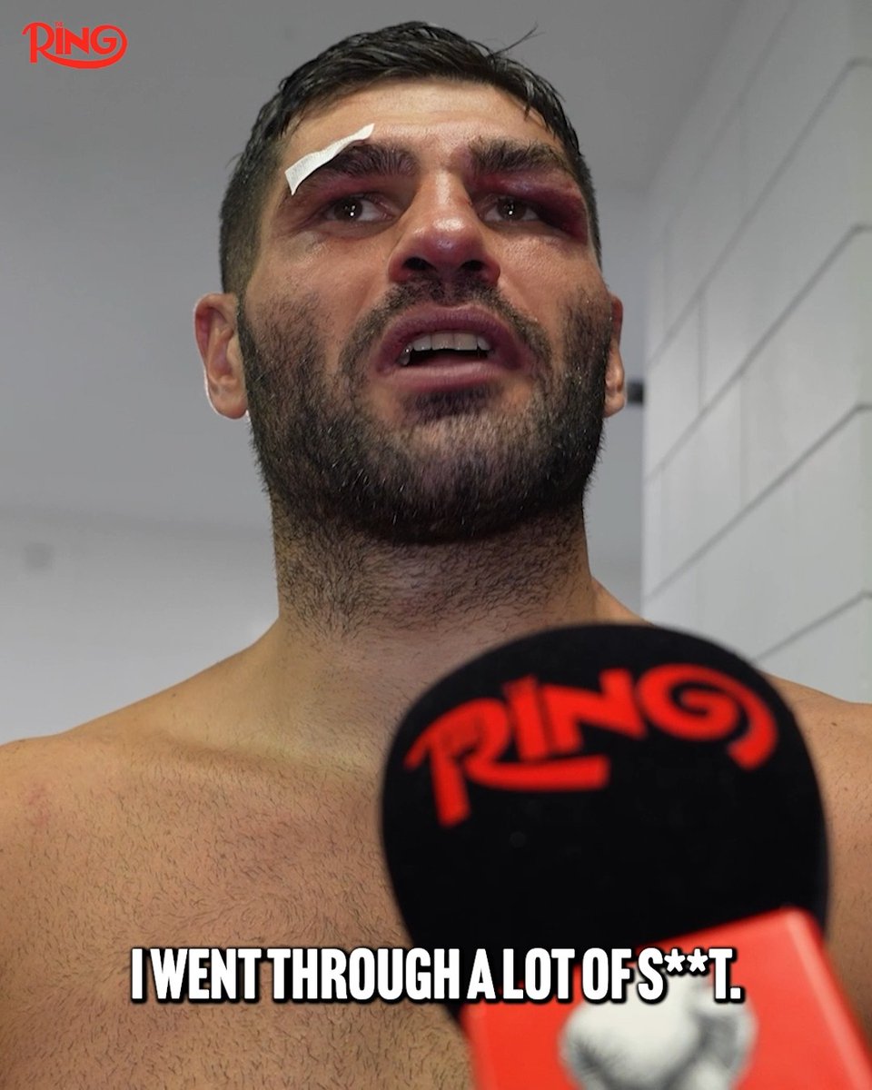 "They were f**king me for years!" Filip Hrgovic speaks to The Ring following his dramatic victory over Moses Itauma to become heavyweight champion 💪