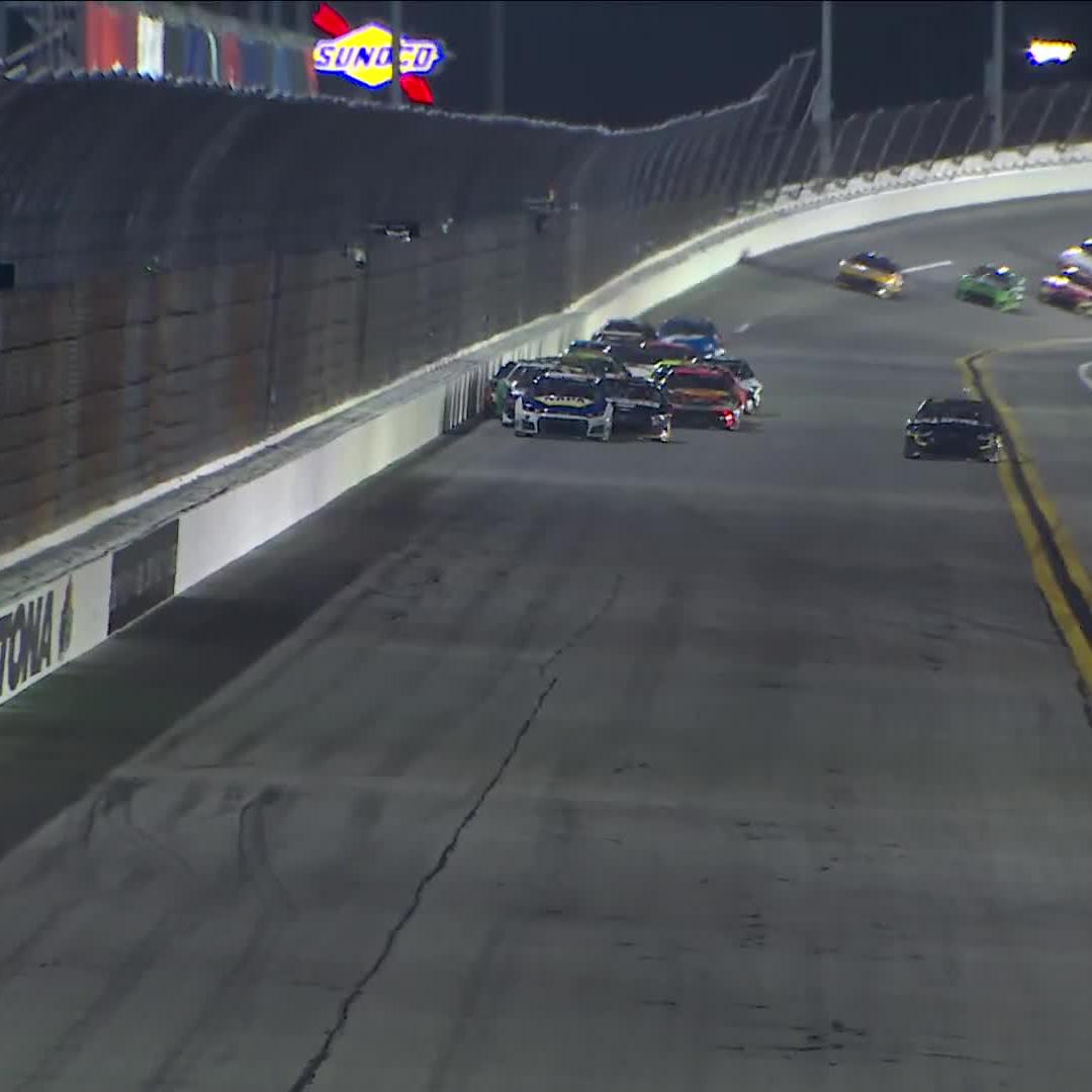A big move on the backstretch delivers Ryan Blaney the Stage 2 victory!