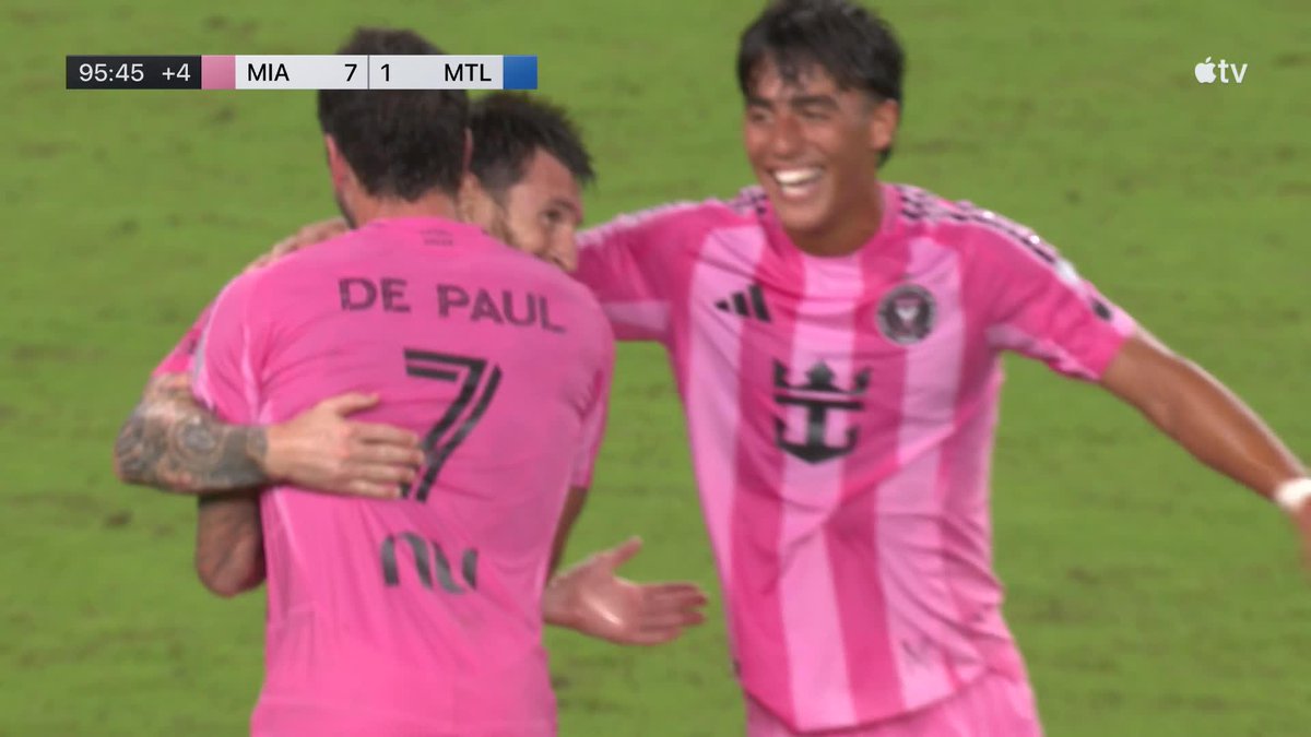 TWO FREE KICK GOALS IN ONE GAME 🤯 Messi scores his FOURTH of the night as Inter Miami CF seal it, 7-1 😤