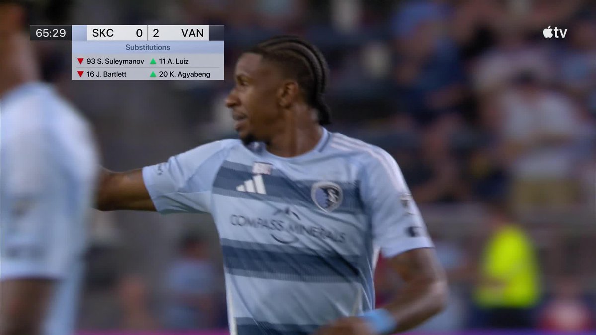 Welcome, André Luiz! 👋 Sporting Kansas City's newest Designated Player makes his MLS debut.
