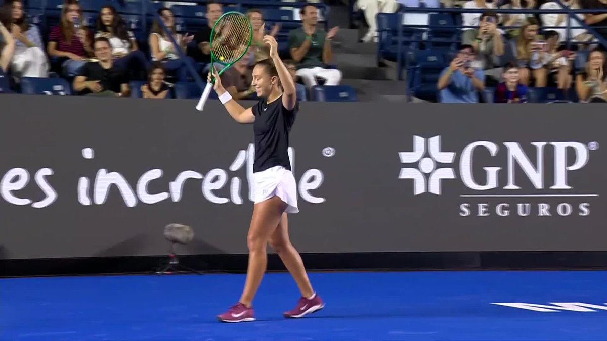 Core memory unlocked 🏆 The moment Diane Parry claimed her first Tour-level title. #AbiertoGNPSeguros