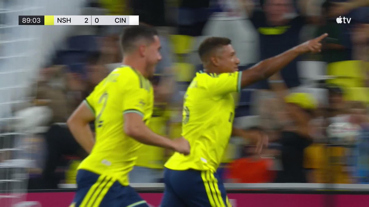 Hany Mukhtar tees up Bryan Acosta for the dagger 🗡️ Nashville SC take a 3-0 lead late!