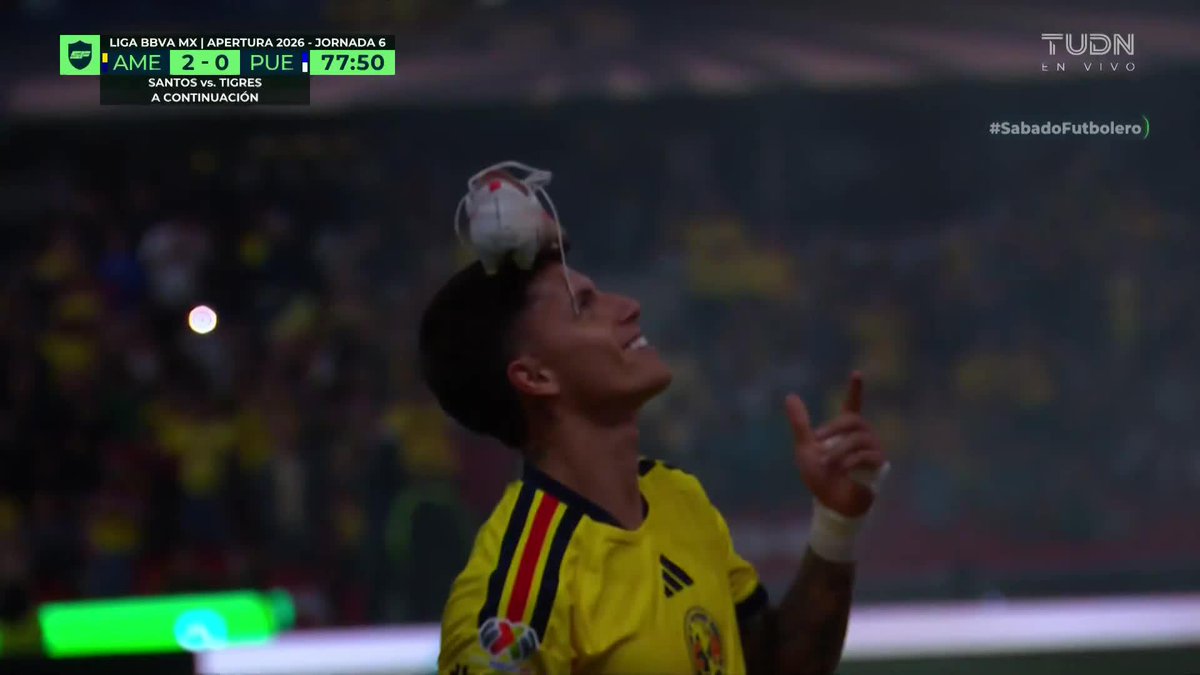Naaaah qué golazo de Brian Rodríguez quédate toda la vida en el América😍💛🦅
