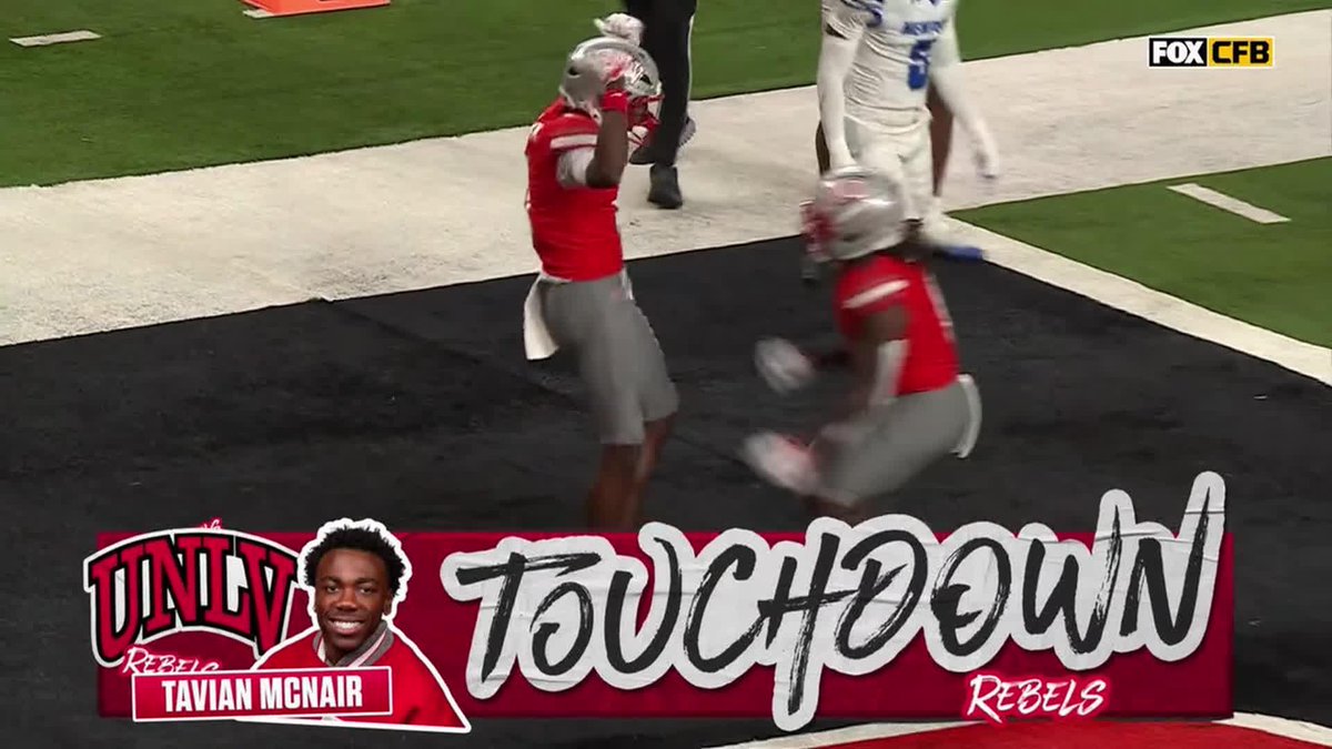 FIRST TOUCHDOWN OF THE SEASON FIRST TOUCHDOWN THROW AS A REBEL FOR JACKSON ARNOLD FIRST CAREER CATCH AND TOUCHDOWN FOR TAVIAN MCNAIR 📺: FOX