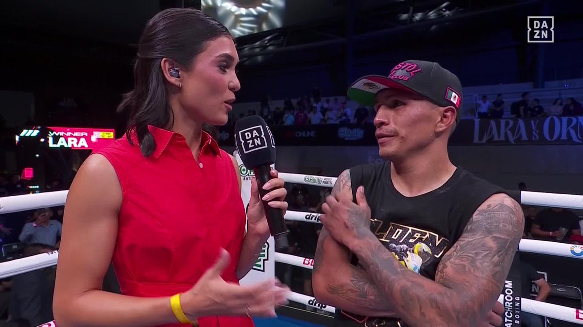 Mauricio Lara takes the TKO victory 💥 #LaraOrnelas▪️