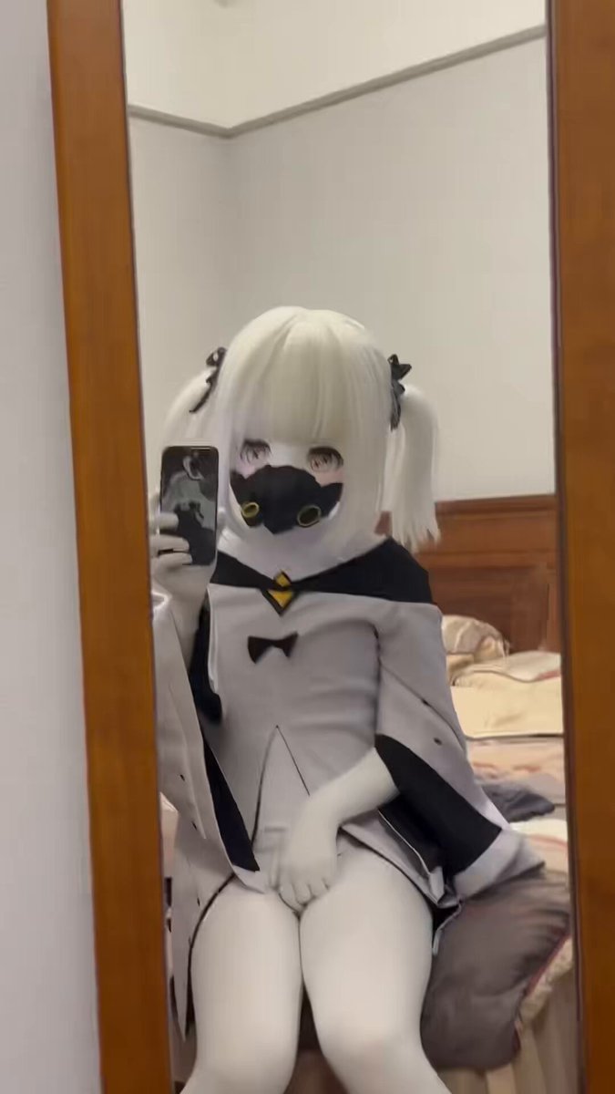 暑假最后一次娃 随手拍点自拍小视频 #kigurumi #着ぐるみ