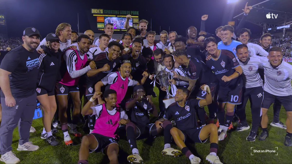 .Colorado Rapids are Rocky Mountain Cup Champions 🏆