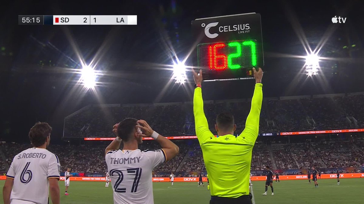 It's his time 🌟 Sergi Roberto makes his LA Galaxy debut!