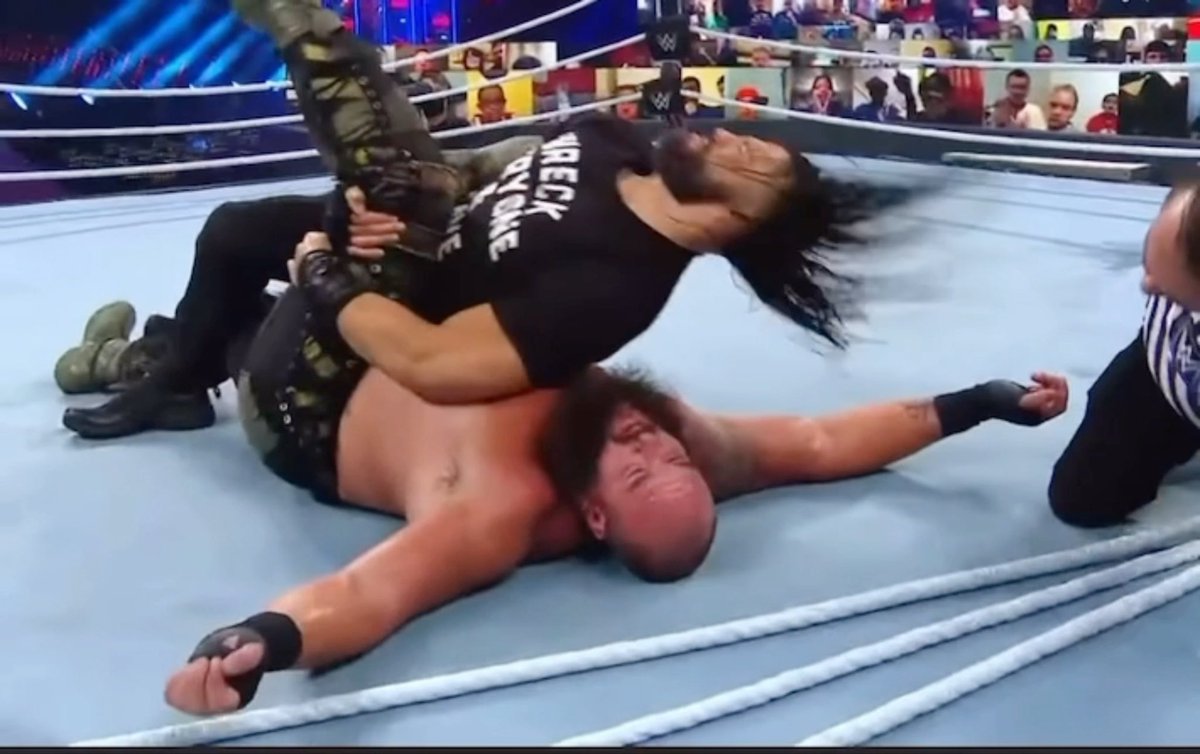 Roman Reigns walks out with a contract that his wiseman Paul Heyman drew up for him gets in the Championship match THE REST IS HISTORY. THE INDUSTRY WAS NEVER THE SAME. (2020)