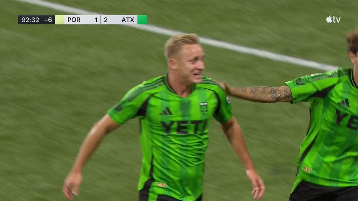 Off the corner! Oleksandr Svatok taps it home to put Austin FC ahead with moments remaining in the match!