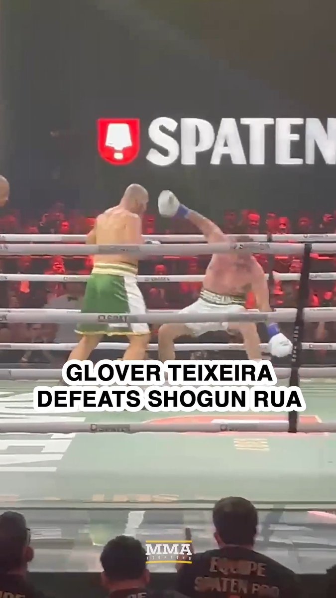Glover Teixeira dropped Shogun Rua early en route to a DOMINANT decision win at #SpatenFightNight3 🎥 Guilherme Cruz