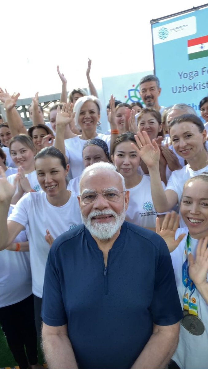 Uzbekistan loves Yoga!
