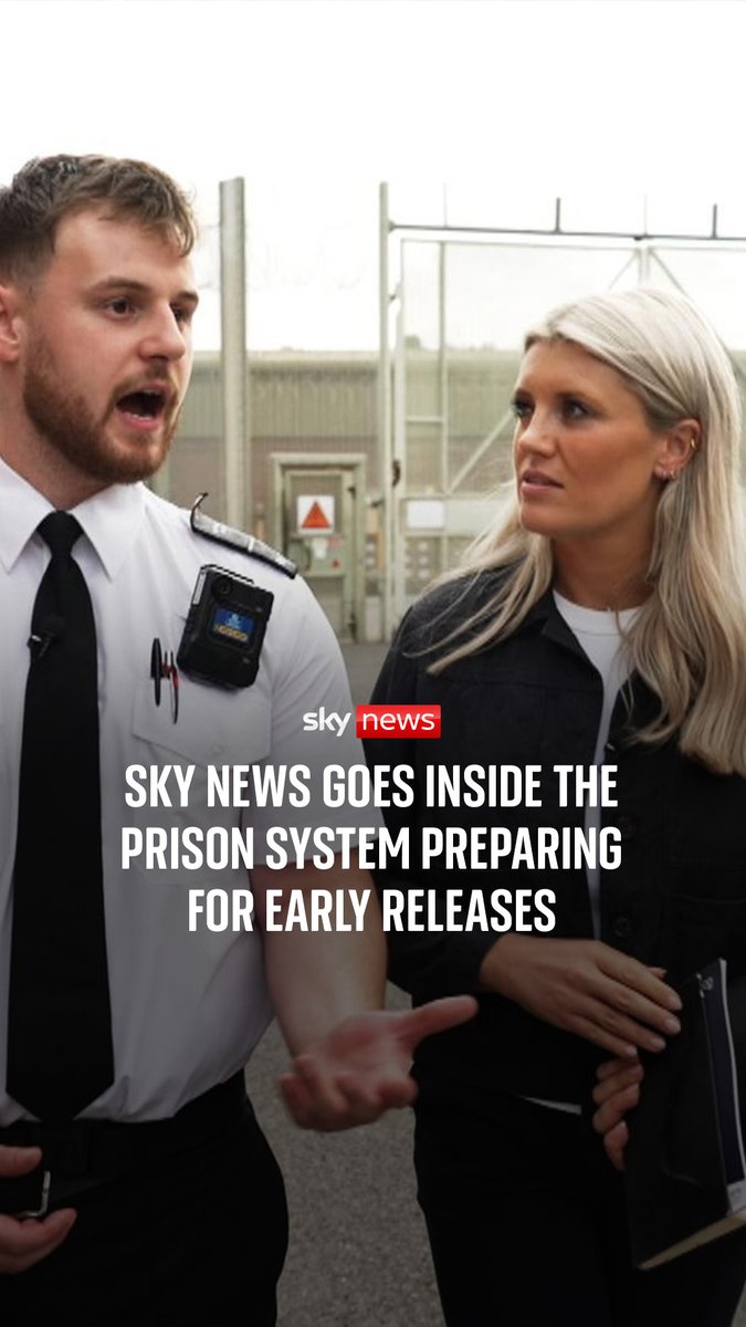 Sky's Mollie Malone gained rare access inside a prison and probation centre, and has this special report. ➡️