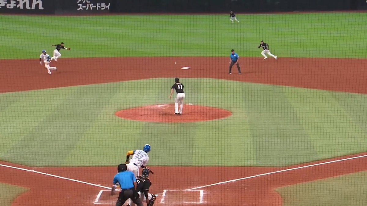 勝負強さが際立つ！👏 終盤での貴重な一打！💪 北海道日本ハム 水谷瞬 選手のタイムリーヒットで勝ち越しに成功！✨