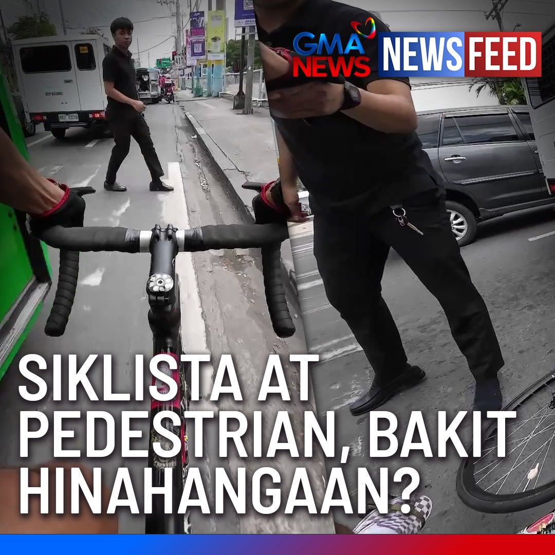 Netizens, bakit napa-'sana all' sa isang siklista at pedestrian? | GMA News Feed P’WEDE NAMAN PALA NA KALMADO LANG! Viral online ang video ng isang siklista na may nakabungguang pedestrian. Sa halip kasi mag-away o magsigawan sa kalsada, pareho pa silang nag-sorry sa isa’t isa! Panoorin ‘yan sa video!