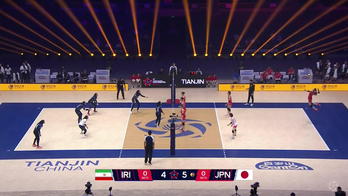 #AVCContinental: THIRD PLACE MATCH 🥉 IS UNDERWAY 🔥! Who will take this one 🇯🇵🇮🇷? 📺 LIVE NOW on VBTV: 🏐 #Tianjin2026 #Volleyball
