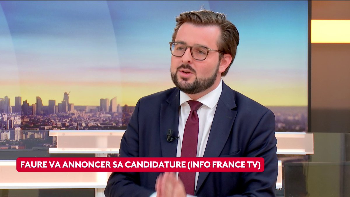 🔴🗣 "Il faut l'égalité entre les candidats", réclame Philippe Brun, candidat à la primaire interne du PS, qui dénonce "des favoris des médias", en citant notamment Raphaël Glucksmann. #canal16
