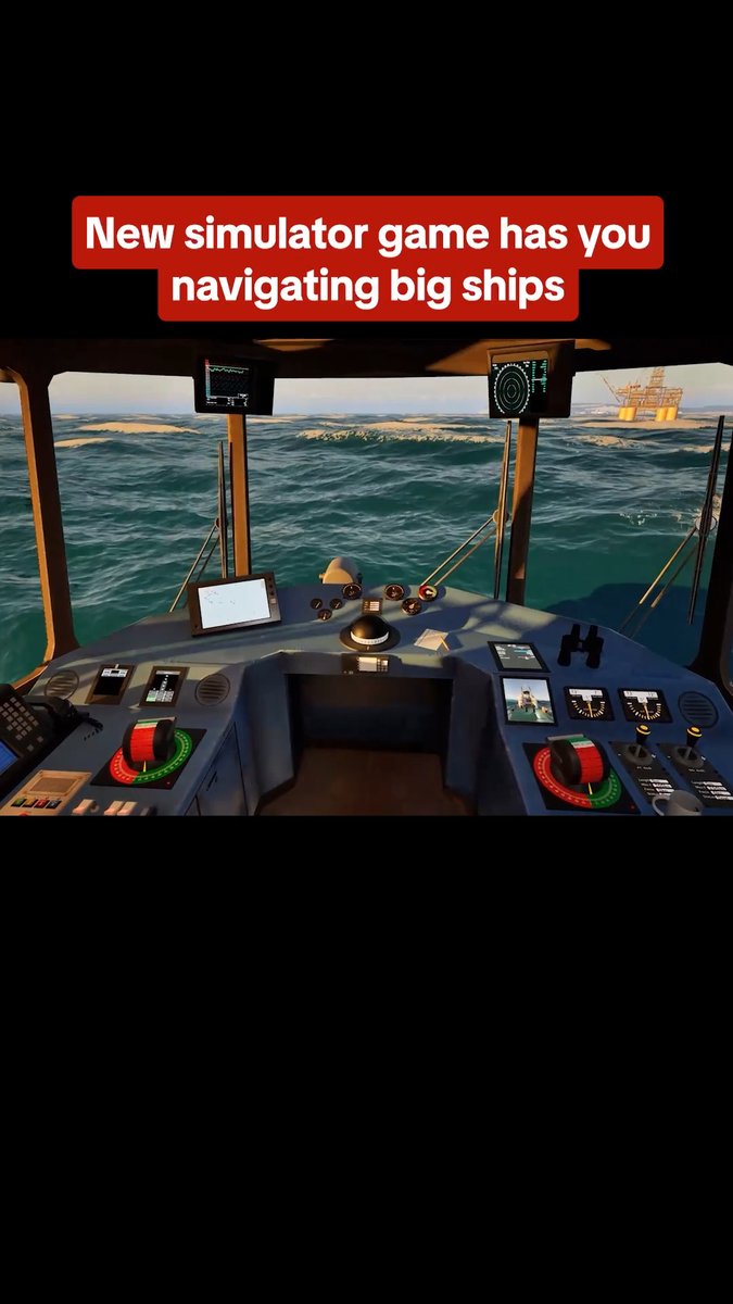Professional Ship Simulator claims realistic wave simulation, real world navigation, and authentic ship handling! It comes out on September 16. #gamescom2026