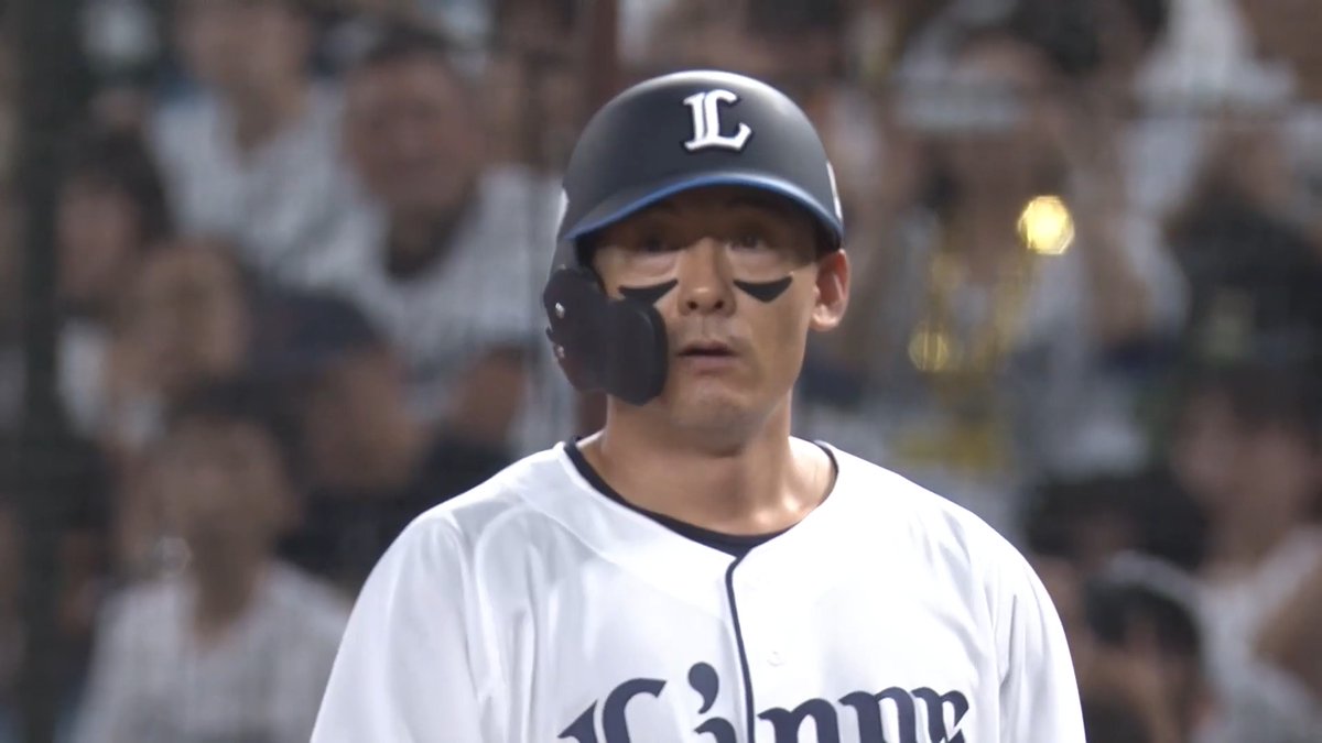 ※もちろんノーカットでお届けします！ ブルペンの投手陣も1球1球ジッと栗山さんの打席を見守る中👀 ランナー1塁で迎えた埼玉西武 栗山巧 選手の第3打席！1️⃣🌰🏔 一二塁間へ強い打球を放つも村林選手の好守備に阻まれる、、😭